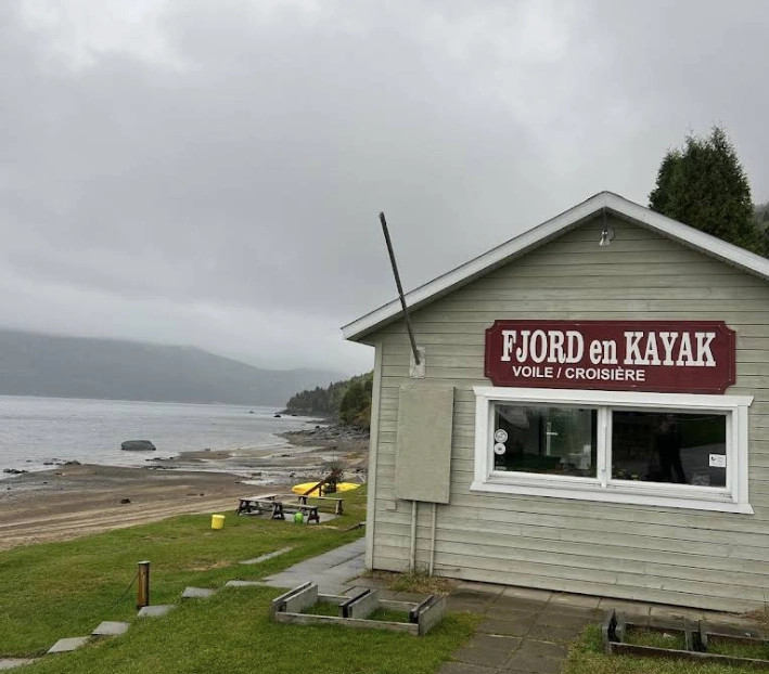 Fjord en Kayak